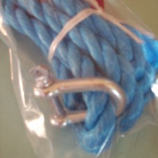 GRAYSTON Heavy Duty 5250 Kg Tow rope 20mm 4 Mtrs Long with D Shackles SC372